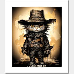 Cat named Kalamazoo Posters and Art